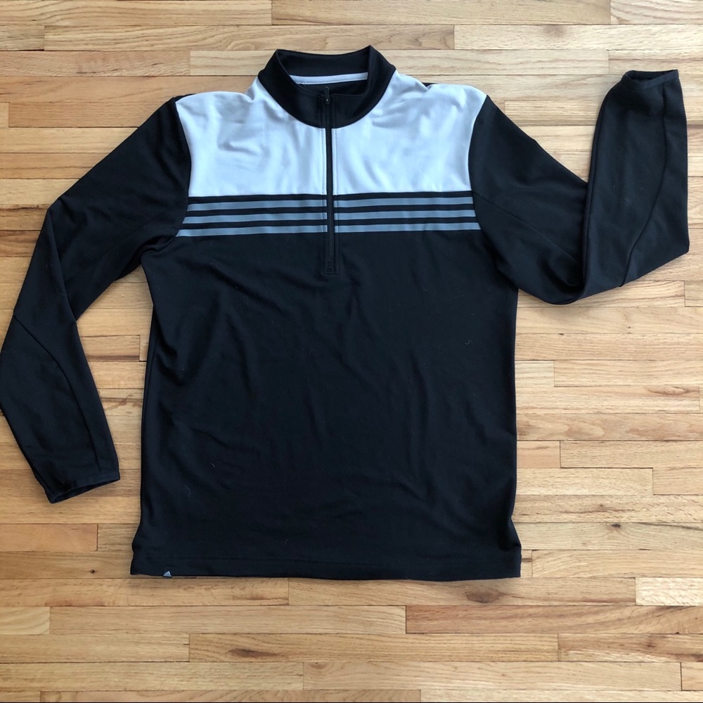 Adidas 3/4 men’s zip up size Medium